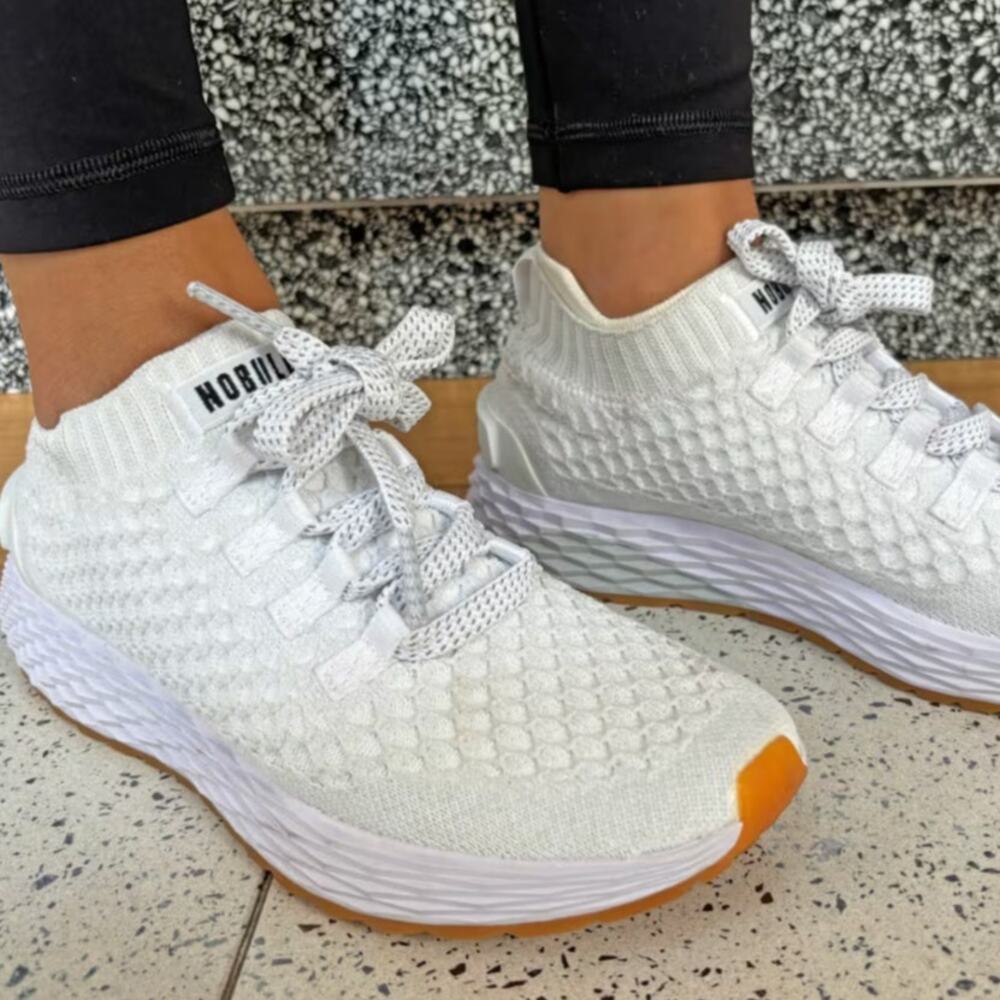 NoBull Off White Allday Knit Runners Sneakers